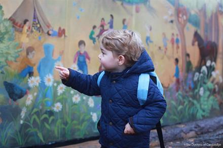 Prince George Starts Preschool - KidTrail Pick