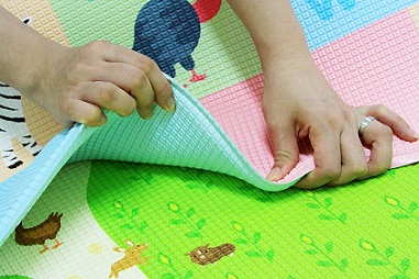 baby cushioned play mat